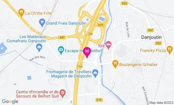 Localisation Restaurant  Le Before