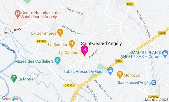Localisation Restaurant  Le Cabanon
