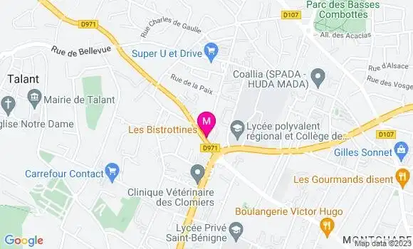 Localisation Les Bistrottines