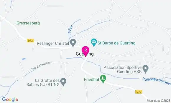 Localisation Restaurant  L