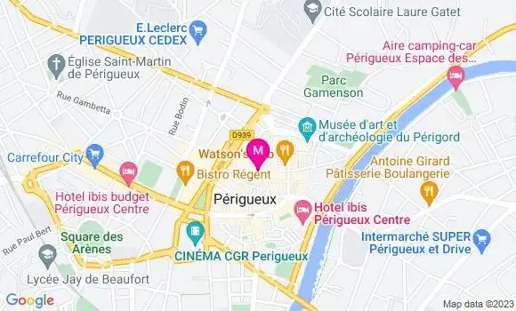 Localisation Restaurant  Le Saint Louis