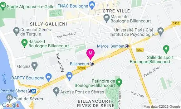 Localisation Restaurant  O