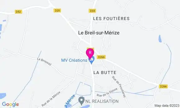 Localisation Café Restaurant du Dauphin