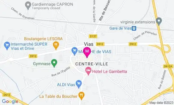 Localisation Restaurant  L