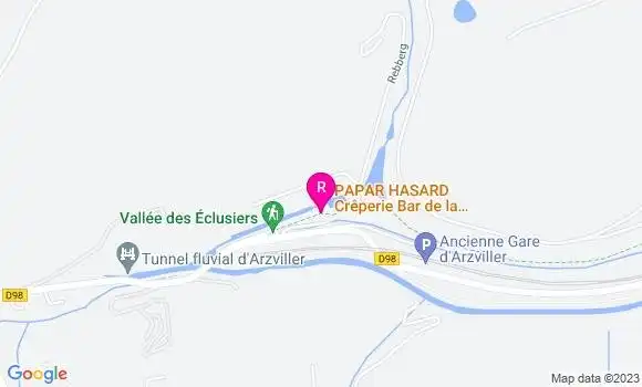 Localisation Crêperie Papar Hasard