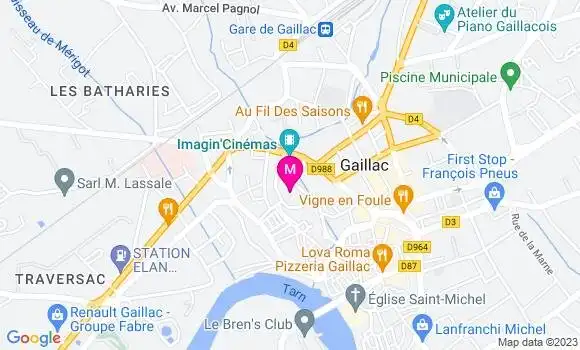 Localisation Restaurant  Twine