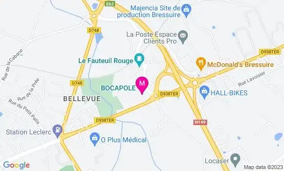Localisation Au Bistrot Gourmand