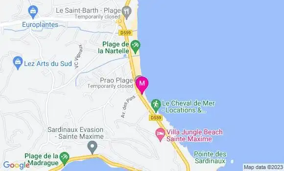 Localisation Restaurant  Le Wyc
