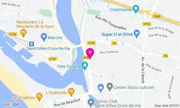 Localisation Restaurant  Le Charlotin