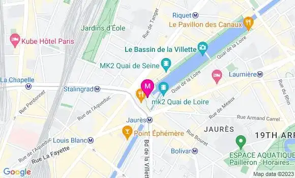 Localisation Restaurant  La Rotonde