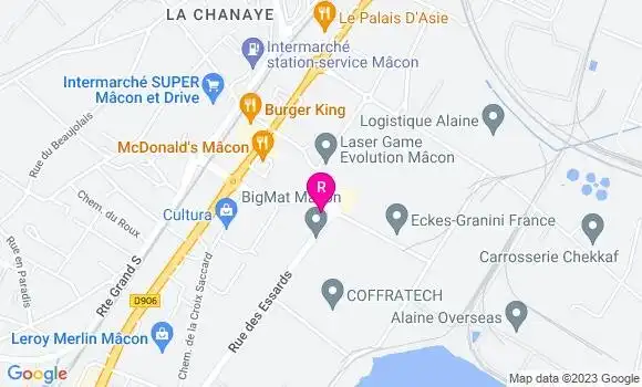 Localisation Restaurant  Stop and Go
