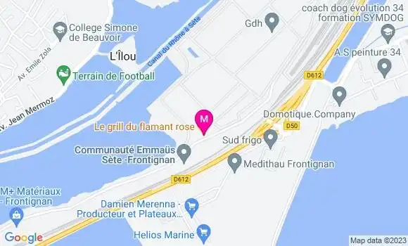 Localisation Restaurant Grill Le Grill du Flamant Rose