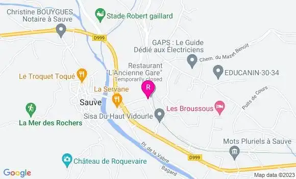 Localisation Restaurant  L