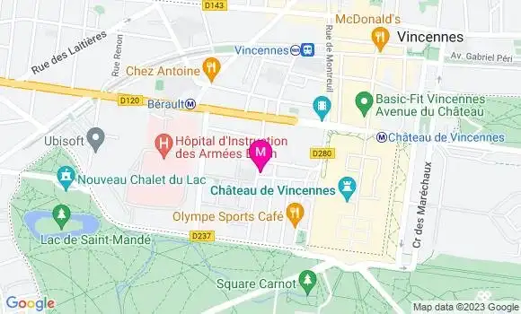 Localisation Restaurant  Les Artistes