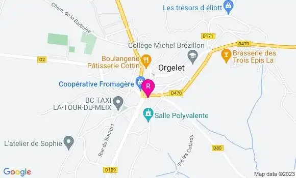 Localisation Sandwicherie Croc