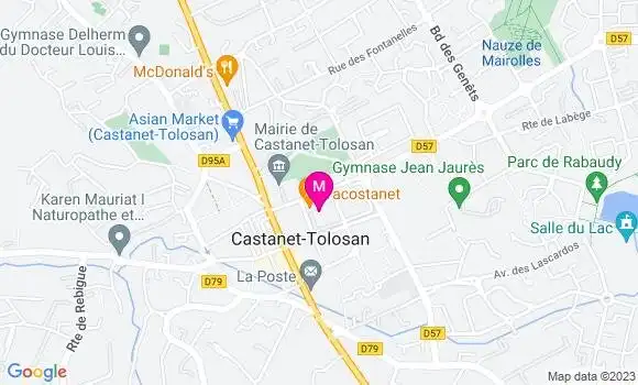 Localisation Restaurant  L