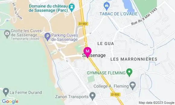 Localisation Restaurant  Le Sass
