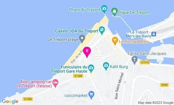 Localisation Restaurant  4 Saisons