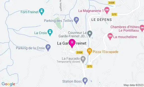 Localisation Restaurant  Le Pitzou