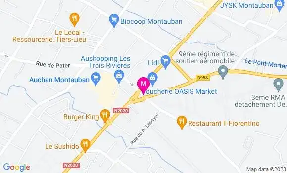 Localisation Kebab Rahma