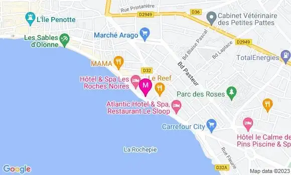 Localisation Crêperie L