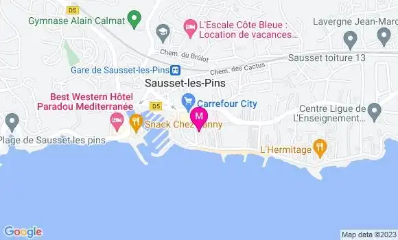 Localisation Restaurant  Le Barav
