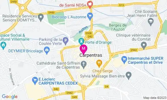 Localisation Restaurant  Cercle 85
