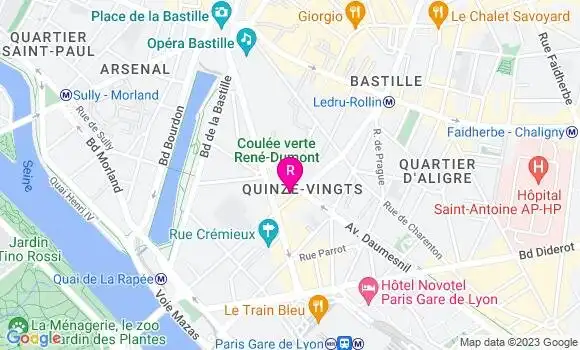 Localisation Crêperie Au Beurre Salé