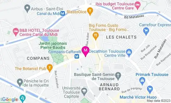 Localisation Brasserie Le Cactus