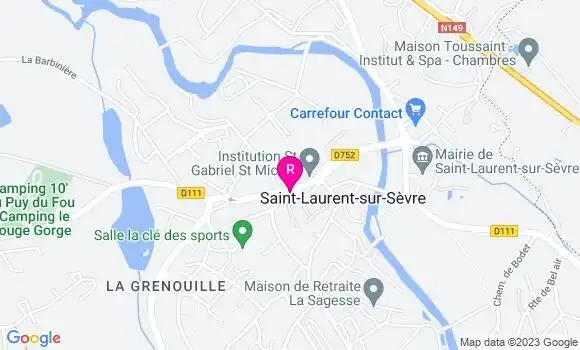 Localisation Restaurant Bar Le Skippy