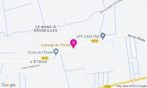 Localisation Auberge de l