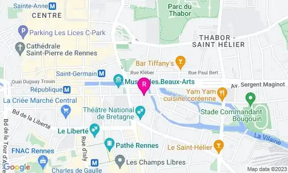 Localisation Restaurant Bar Hibou Grand Duc