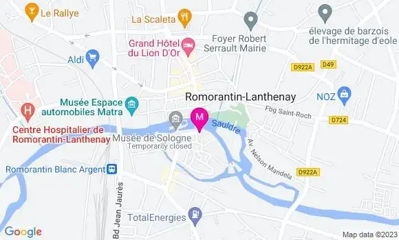 Localisation La Petite Taverne