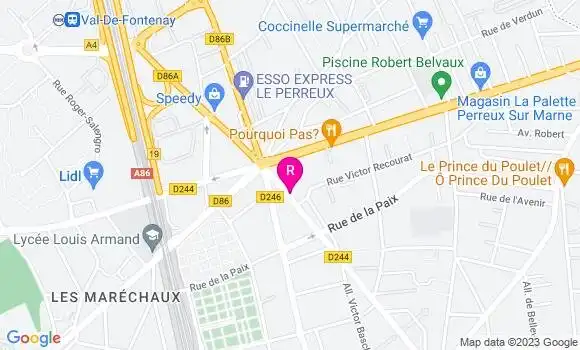 Localisation Sushitop