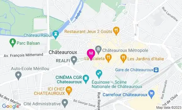 Localisation Restaurant  Pym