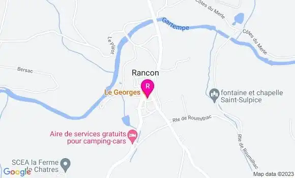 Localisation Restaurant  Le Georges