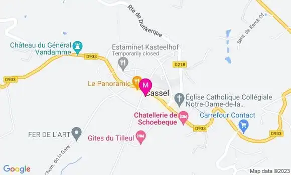 Localisation Restaurant Gastronomique Haut Bonheur de la Table