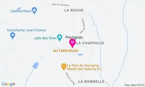 Localisation Restaurant  Au Taravelou