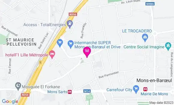 Localisation Restaurant  Café de la Mairie