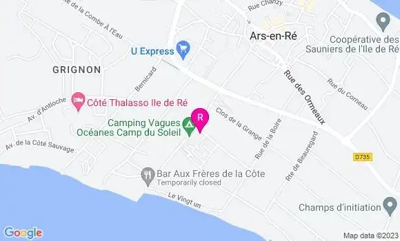 Localisation Restaurant  Le Soleil