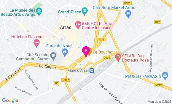 Localisation Restaurant  Chez Bichette