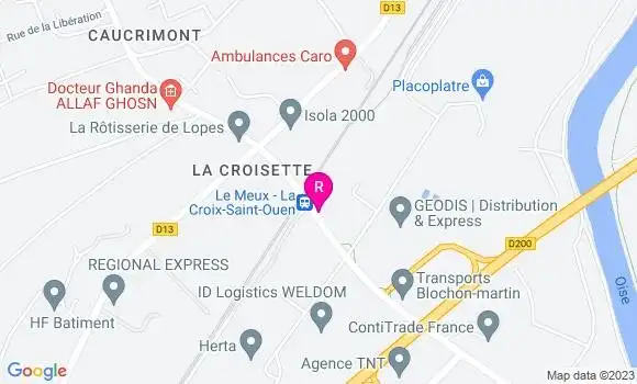 Localisation Restaurant  Even Bac