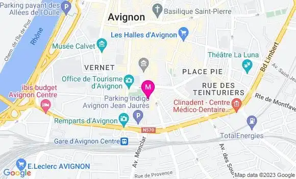 Localisation Restaurant  Les Tables de la Fontaine