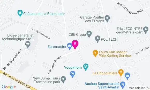 Localisation Restaurant  La Table des Aubuis