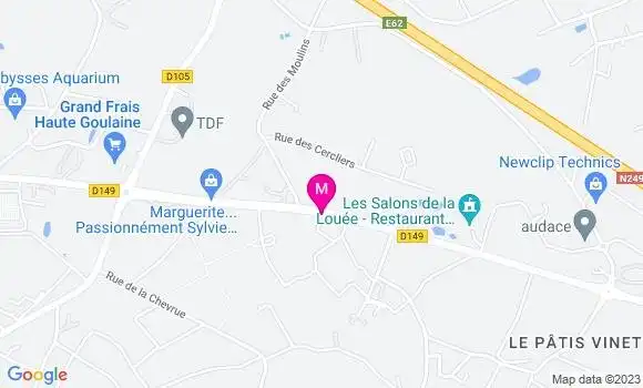 Localisation Restaurant  La Maritza