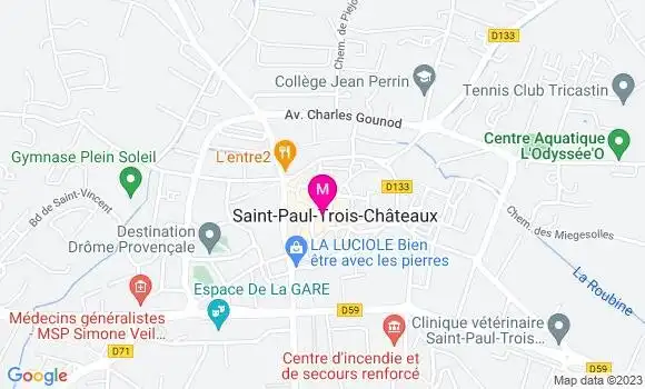 Localisation Restaurant  Le Souline