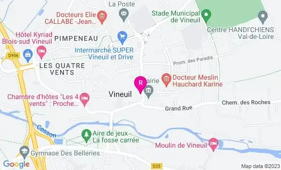 Localisation Restaurant Bar Le Bar de l
