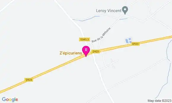 Localisation Restaurant  Z