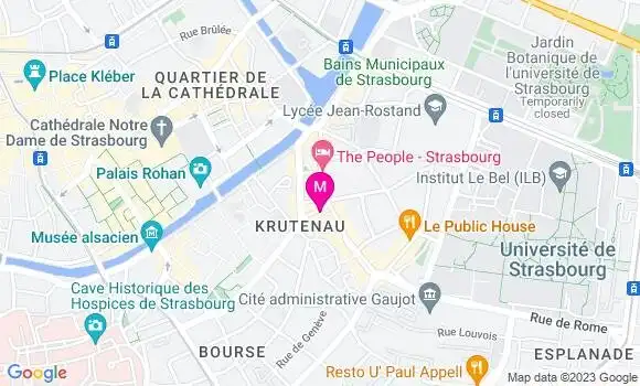 Localisation Brasserie Le Festival