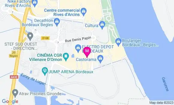 Localisation Restaurant  Meuh